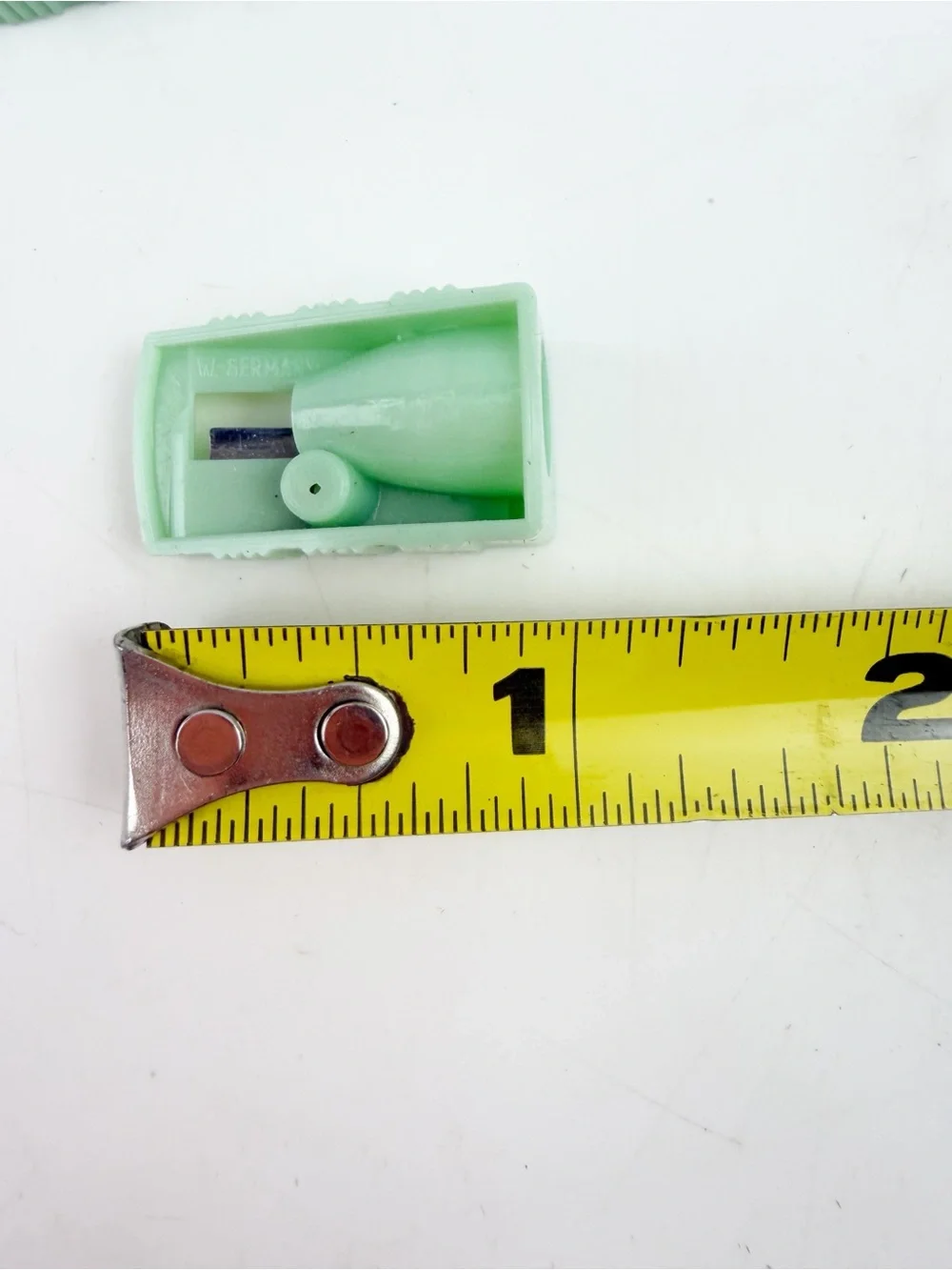 TWO Vtg 80s Clinique Eye & Lip Pencil Sharpener West Germany Green New Box Wear